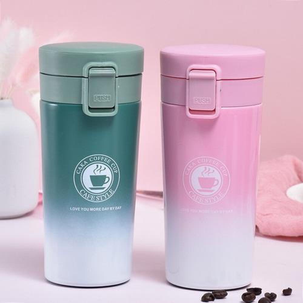 Vaso Térmico Mug Café Té Acero Inoxidable viaje portatil