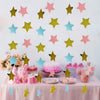 Guirnaldas De Papel Estrellas Glitter 2 Metros Candy Bar