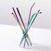 Set 6 Bombillas Reutilizable arcoiris Tornasol C/limpiador