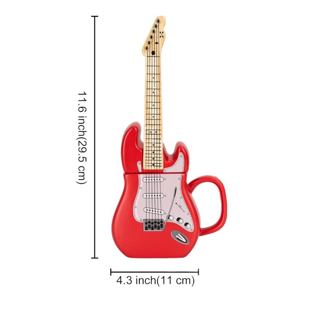 Tazon ceramica 3D XL guitarra music guitar mug