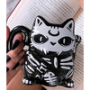 Tazón 3D cerámica black Maneki-Neko kill