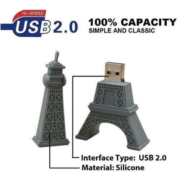 Usb Pendrive 16 Gb Torre Eiffel