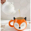 Tazón Zorrito  Fox Mug Ojos Cerrado