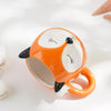 Tazón Zorrito  Fox Mug Ojos Cerrado
