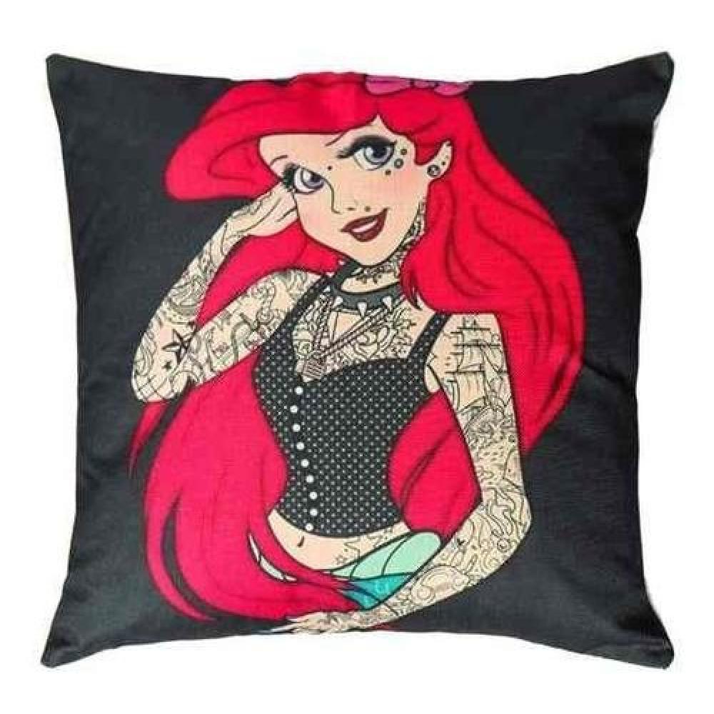 Cojin Con Relleno Lino Princesas Dark Disney