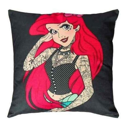 Cojin Con Relleno Lino Princesas Dark Disney