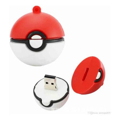 Usb Pendrive 16 Gb Pokemon Pokebola