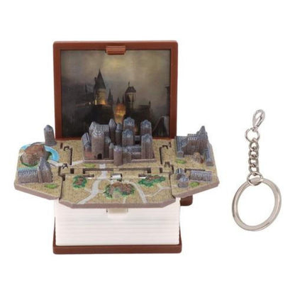 Llavero castillo encantado libro 3D plegable Harry Potter