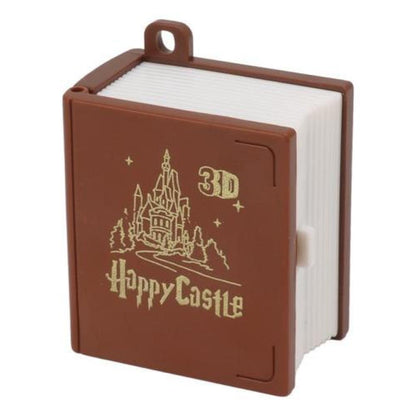 Llavero castillo encantado libro 3D plegable Harry Potter