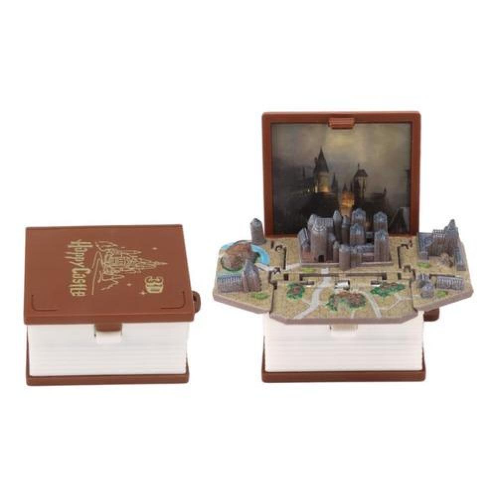Llavero castillo encantado libro 3D plegable Harry Potter