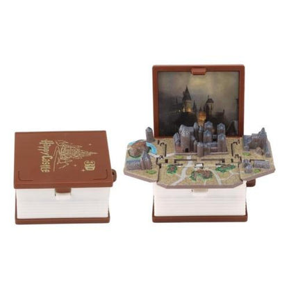 Llavero castillo encantado libro 3D plegable Harry Potter