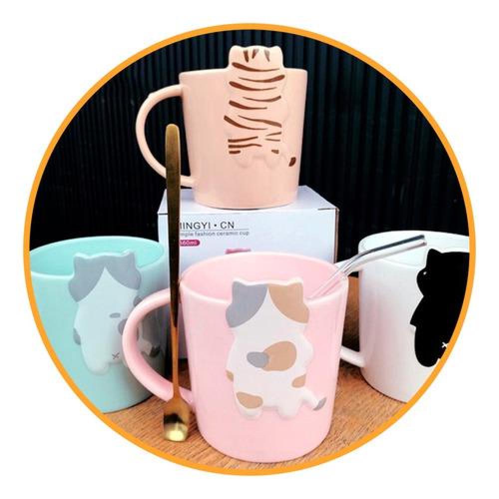 Taza cerámica Gatito Love Cat kawaii