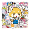 Set Sticker calcomanias animación Sanrio Kuromi Melody cute