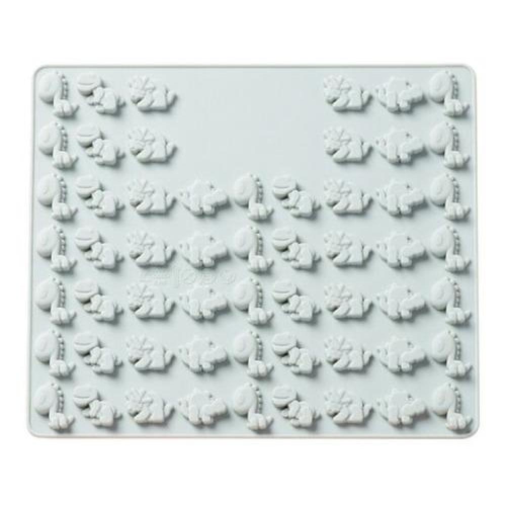 Molde silicona  48 mini dinosaurios baby chocolate, jabón