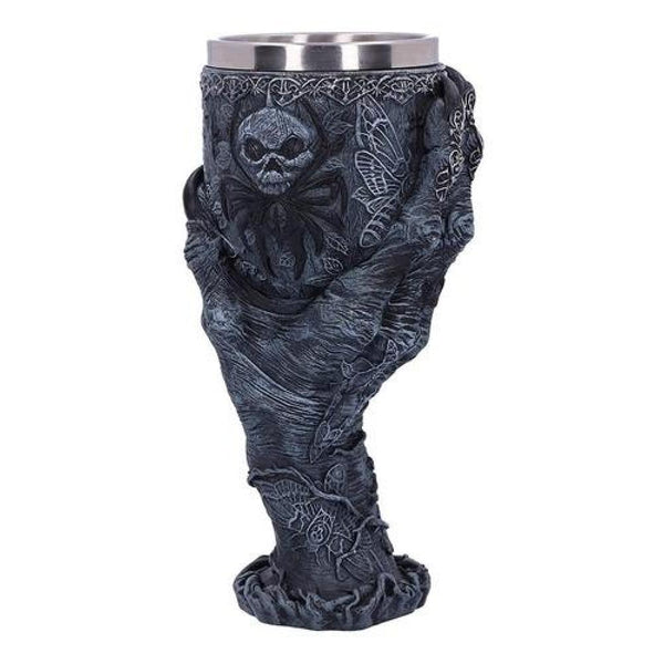 Copa Caliz 3D garra mano Baphomet