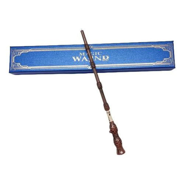 Varita Luz Dumbledore Harry Potter Con Led 35 Cm Resina