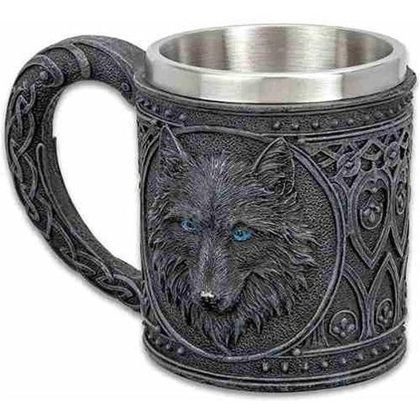 Taza Lobo Xl 3d Black Stark Game Of Thrones Mug Got 600 Ml