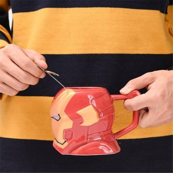 Tazón 3D cerámica ironman  Infinity War iron man