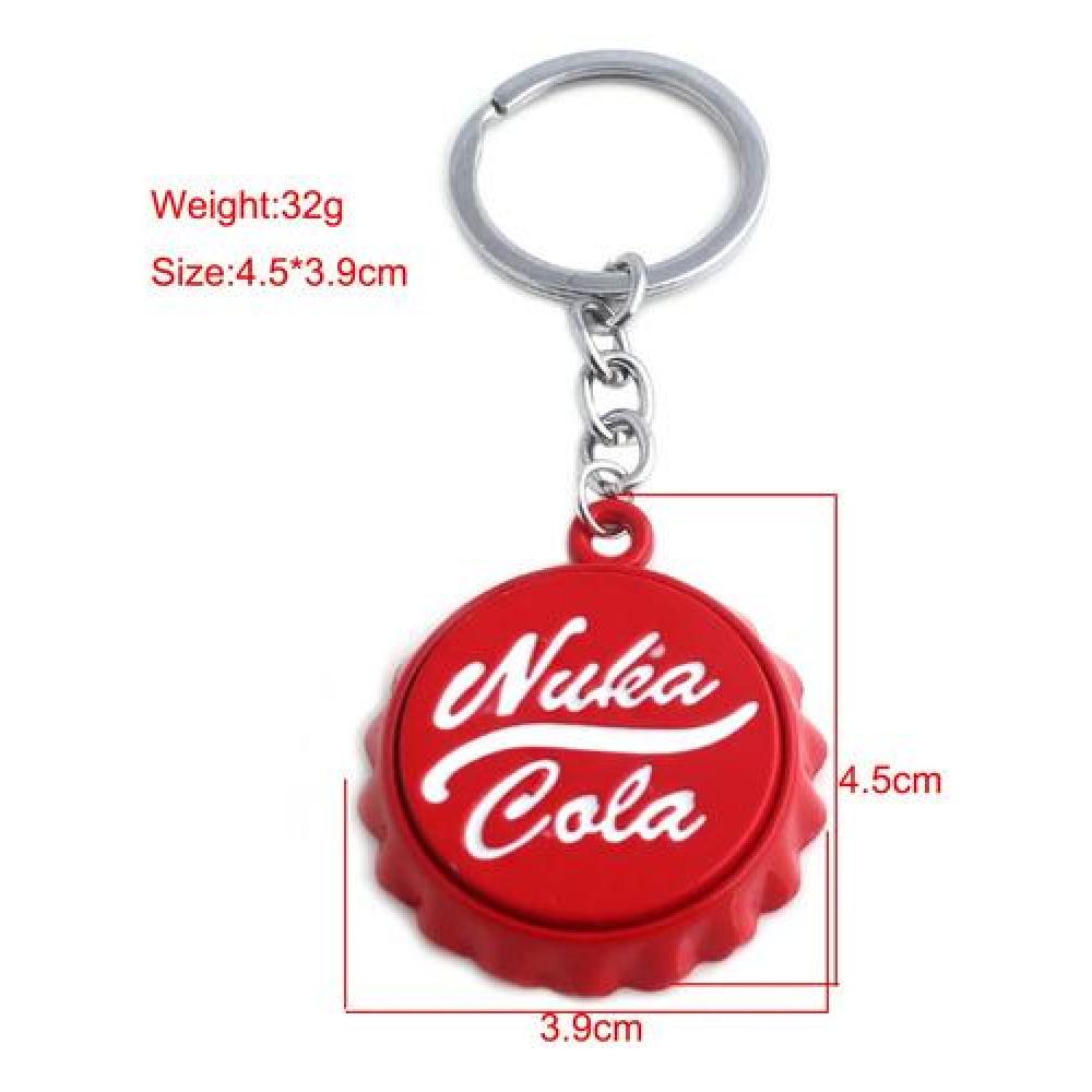 Llavero metálico destapador Fallout Nuka Cola