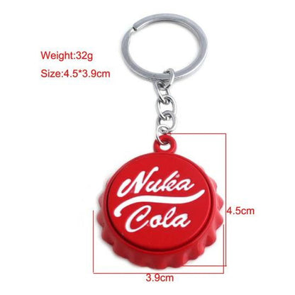 Llavero metálico destapador Fallout Nuka Cola