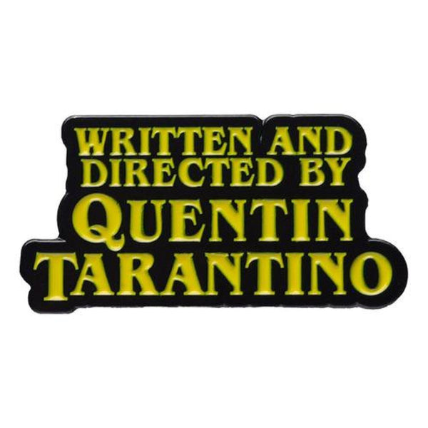 Pin Broche entretenido Written By Quentin Tarantino