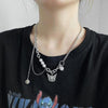 Collar Kuromi dije perlas Kawaii anime my melody