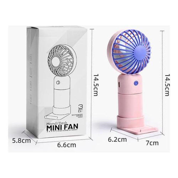 Mini Ventilador personal portatil  recargable usb escritorio