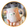 Tazón Taza Gato Ojos grandes Lovely Cat Estoykuku