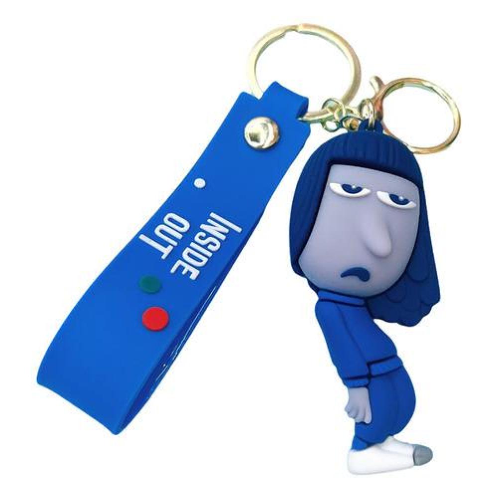 Llavero Silicona Colgante Inside Out Intensamente emociones