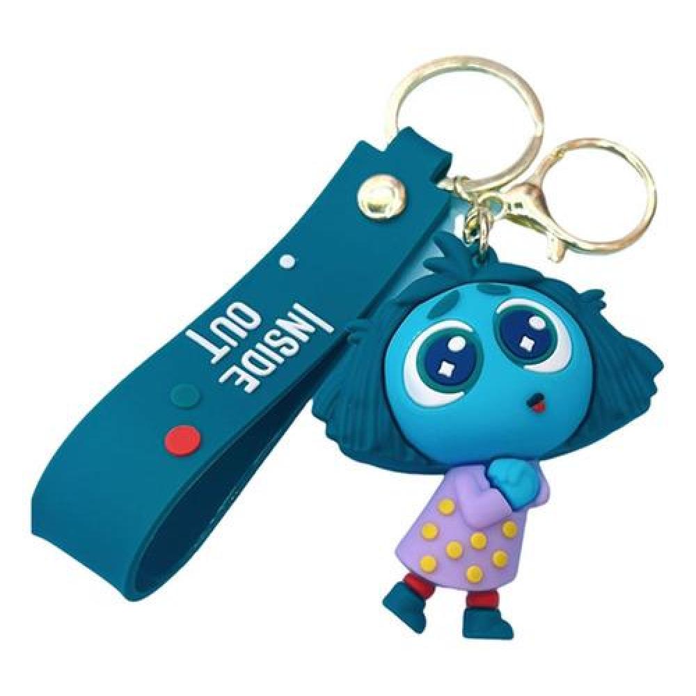 Llavero Silicona Colgante Inside Out Intensamente emociones