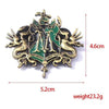 Pin Metálico Escudo De La Familia Malfoy Harry P