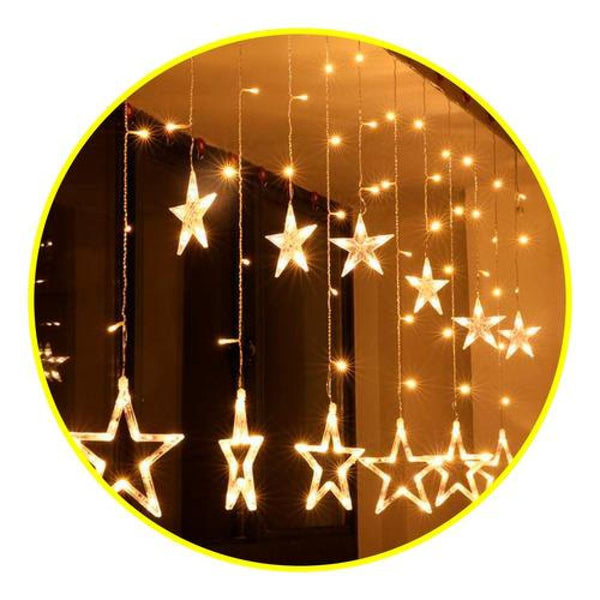 Cortina led cascada estrellas Fairy lights
