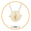 Set collar giratiempo Hermione Harry Potter