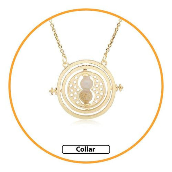 Set collar giratiempo Hermione Harry Potter