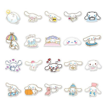 Set Sticker calcomanias animación Cinnamoroll cute