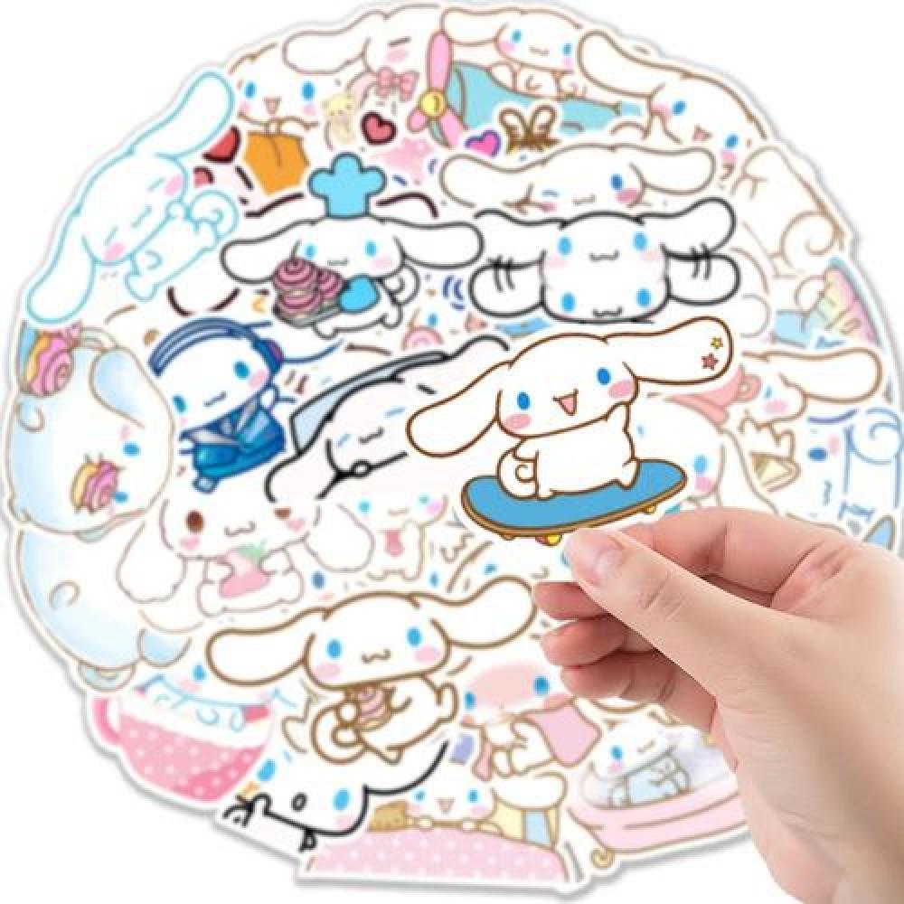 Set Sticker calcomanias animación Cinnamoroll cute