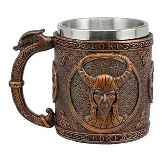 Tazón Taza 3d Dioses vikingo Loki