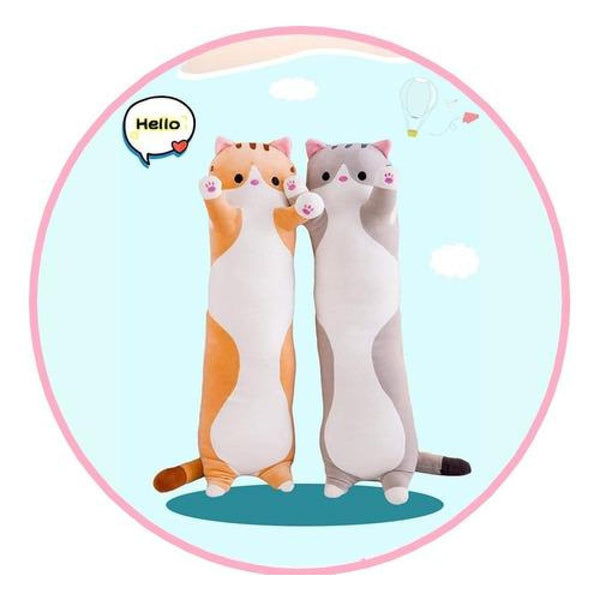 Cojín Peluche felpa Gatito gato (=^‥^=) kawaii abrazable