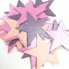 Guirnaldas De Papel Estrellas Dos Colores  4 Metros
