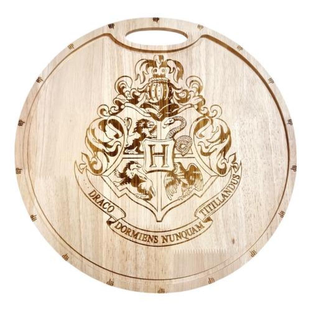 Tabla picoteo coctel / Picar escudo de Hogwarts Harry Potter