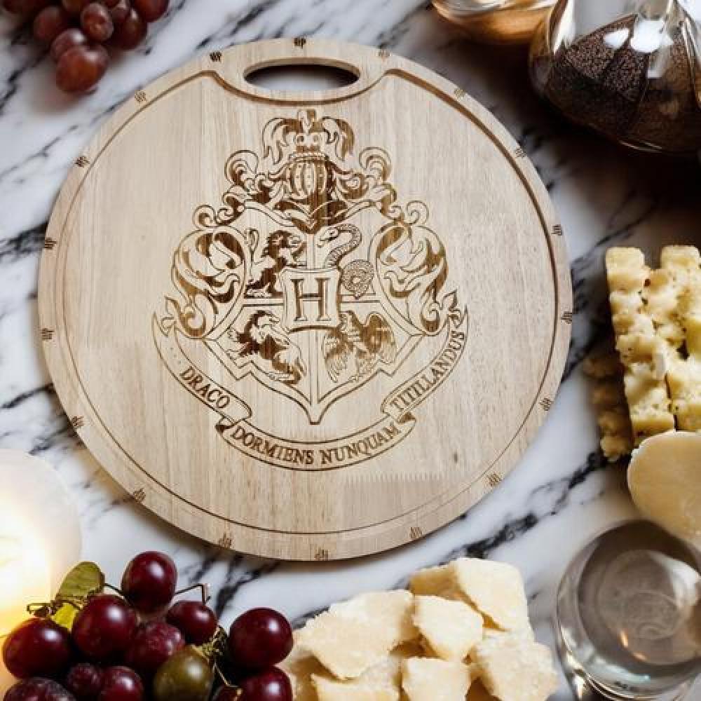 Tabla picoteo coctel / Picar escudo de Hogwarts Harry Potter