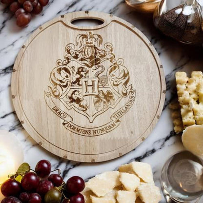 Tabla picoteo coctel / Picar escudo de Hogwarts Harry Potter