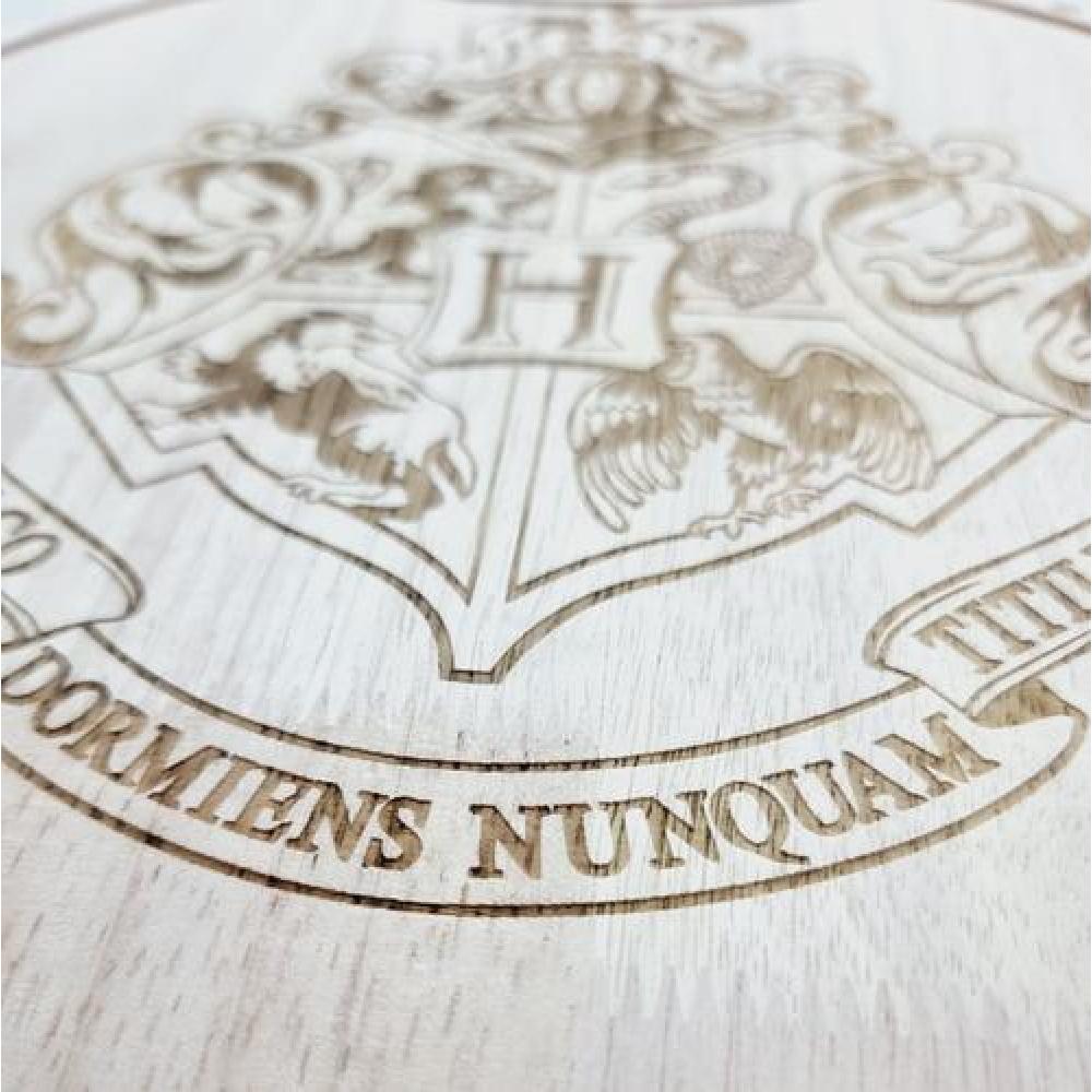 Tabla picoteo coctel / Picar escudo de Hogwarts Harry Potter