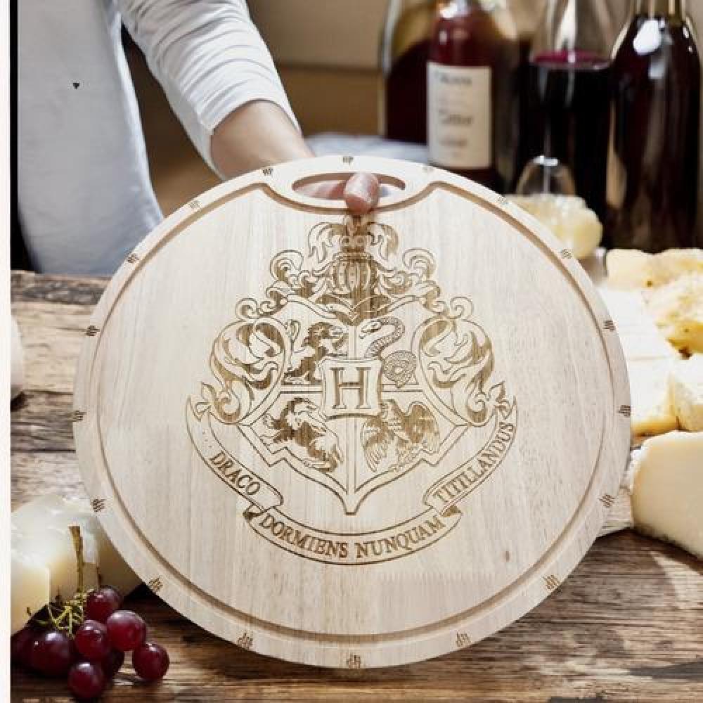 Tabla picoteo coctel / Picar escudo de Hogwarts Harry Potter
