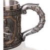 Taza Resina Acero Inox Caballero Medieval Templario