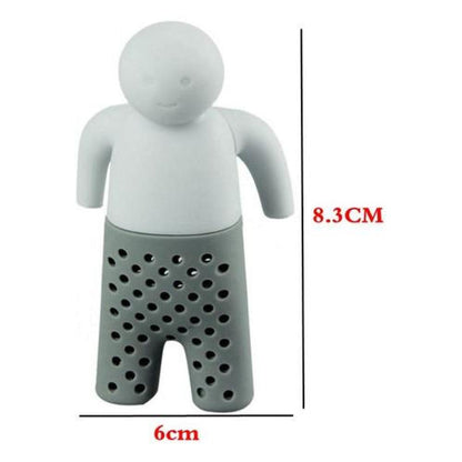 Infusor de té Silicona Mr Tea hombre Mr té estoykuku
