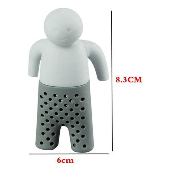 Infusor de té Silicona Mr Tea hombre Mr té estoykuku