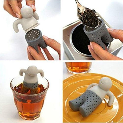 Infusor de té Silicona Mr Tea hombre Mr té estoykuku