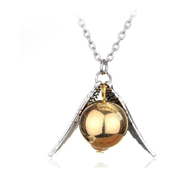 Collar Harry Potter  snitch dorada Estoykuku