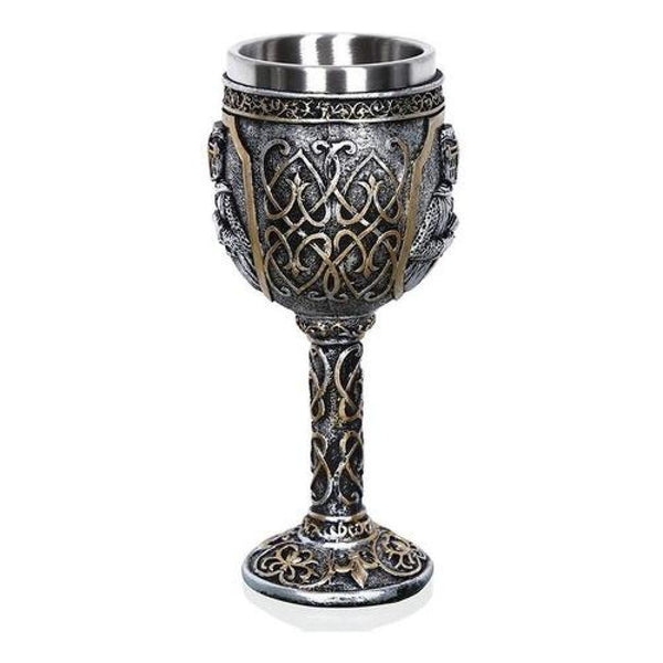 Caliz Copa Resina Caballero Medieval Templario